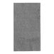 A gray linen-feel paper guest towel.
