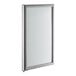 A white rectangular Avantco solid door with a silver metal frame.