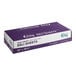 A purple and white box of Choice heavy weight interfolded deli wrap wax paper sheets on a counter.