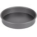 An American Metalcraft hard coat anodized aluminum round cake pan.