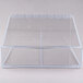 Cal-Mil 123 Classic Acrylic Food Bin with Removable Divider - 13" x 16" x 7" Main Thumbnail 4