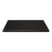 A Perfect Tables 30" x 96" black leather rectangular table top.