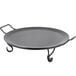American Metalcraft GS18 18" Round Wrought Iron Griddle with Matching Stand Main Thumbnail 1