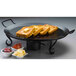American Metalcraft GS18 18" Round Wrought Iron Griddle with Matching Stand Main Thumbnail 10