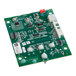 The green Bunn Main Control Board Assembly Kit with white and black components on a green circuit board.
