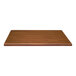 A Perfect Tables light walnut woodgrain table top on a blank background.
