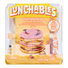 A package of Lunchables Ham and Swiss Cracker Stackers with a picture of a ham and swiss cheese sandwich.