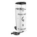A white rectangular Gaggia G10 on-demand espresso grinder with a black cord.