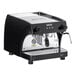 A black and silver Gaggia RUBY Pro automatic espresso machine.