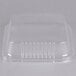 Durable Packaging P1130-500 Clear Lid for 9" Square Foil Cake Pan - 500/Case Main Thumbnail 1