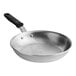 A silver Vollrath Wear-Ever frying pan with a black handle.