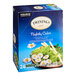 A box of Twinings Nightly Calm Herbal Tea K-Cup pods with flowers.