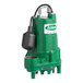 An Ashland Pump EP45W1-20 effluent pump with a green cover.