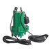 An Ashland Pump EP45W1-20 effluent pump with a green power cord and black wires.