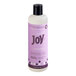 A bottle of JoySuds Pure Joy Lavender Dishwashing Liquid with a purple label and black text.