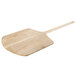 20" x 21" Wooden Pizza Peel with 21" Handle Main Thumbnail 2