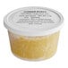 A white container of SupHerb Farms Ginger Puree with a white lid.