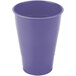 A Creative Converting purple plastic cup.
