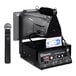 An AmpliVox Half-Mile Hailer wireless portable outdoor PA system with a handheld microphone.