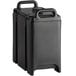 Cambro 250LCD110 Camtainers® 2.5 Gallon Black Insulated Beverage Dispenser Main Thumbnail 3