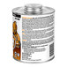 A white can of Hercules Below Zero PVC Clear Cement with orange and white label.