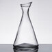 A clear glass Stolzle Pisa carafe.