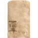 Duro 6" x 9" Brown Merchandise Bag - 1000/Bundle Main Thumbnail 3