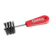 A red Oatey 1 1/2" fitting brush with a metal handle.