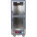 Metro C539-CDC-4-BU C5 3 Series Heated Holding and Proofing Cabinet with Clear Dutch Doors - Blue Main Thumbnail 2