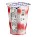 An ICEE Cherry and Vanilla Float cup with a label.