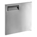 An aluminum solid door for Avantco refrigeration equipment.