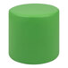 A green round Flash Furniture Nicholas ottoman.