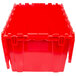 Vollrath 52645 Tote 'N Store 23 5/8" x 13 7/8" x 11 5/8" Red Chafer Box Main Thumbnail 3