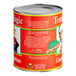 A #10 can of Stanislaus Tomato Magic Ground Peeled Tomatoes with white text on the label.