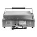 A silver Vollrath Super-Size Panini Grill with a black handle.