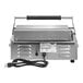 A silver Vollrath panini grill with a black handle.