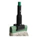 A Lavex wet mop with a natural cotton looped end and a green handle.