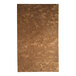 A brown rectangular H. Risch, Inc. Fools Gold Metallic menu cover with a brushed surface.