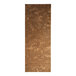 A brown rectangular H. Risch, Inc. Fools Gold brushed metallic menu cover with a pattern on it.