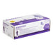 A box of Kimtech purple and white nitrile gloves.