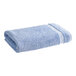 A blue Fibertone bath towel by 1888 Mills.