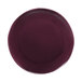 An Elite Global Solutions purple melamine plate with a reactive glaze.