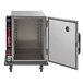 A Metro TC90BB heated holding cabinet with the door open.