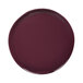 An Elite Global Solutions purple melamine plate with a reactive glaze finish.