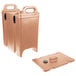 Cambro 350LCD157 Camtainer 3.375 Gallon Coffee Beige Insulated Soup Carrier Main Thumbnail 7