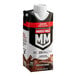 A carton of Muscle Milk Genuine Chocolate Protein Shake with a black and white label.