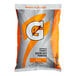 A bag of Gatorade Thirst Quencher Orange and white powder.
