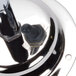 A close-up of a silver Carlisle bulb warmer switch with a black knob.