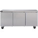 Delfield GUR72P-S 72" Front Breathing Undercounter Refrigerator with 3" Casters Main Thumbnail 1