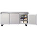 Delfield GUR72P-S 72" Front Breathing Undercounter Refrigerator with 3" Casters Main Thumbnail 2
